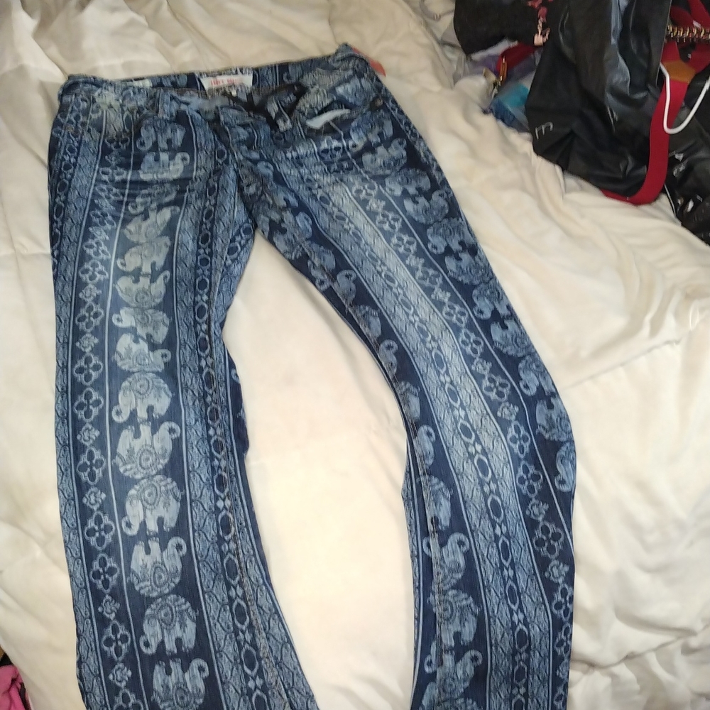 HOT JEANS SIZE 1 NINA FLARE